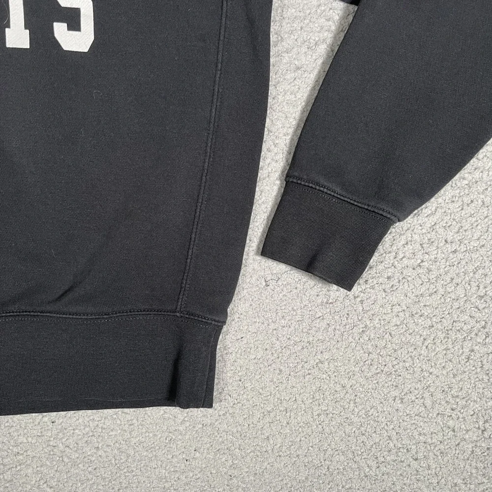 Nike Sweater Mens Small Black Barstool‎ Sports Club Fleece Casual Preppy Portnoy